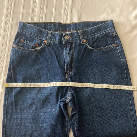 Lucky Brand Dungarees Good Treasures Reverse Tie Die Blue Jeans. Size 12/31. - Picture 3 of 7